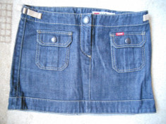 Fusta blugi jeans GAS - noua! S frumos model!! foto