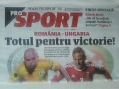 Romania - Ungaria (06.09.2013) - supliment Prosport foto