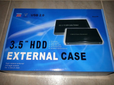 CARCASA RACK HDD extern 3.5 USB 2.0 Interfata SATA foto