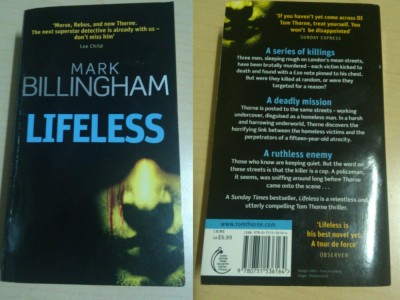 Lifeless - Mark Billingham ( limba engleza, eng. ) foto