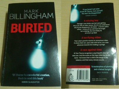 Buried - Mark Billingham ( limba engleza, eng. ) foto