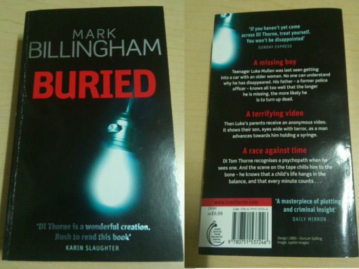 Buried - Mark Billingham ( limba engleza, eng. )