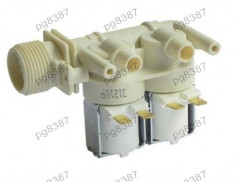 Electrovalva masina de spalat Ariston, Indesit, 2-IESIRI 1E-2U 7LT, C00066518-327282 foto