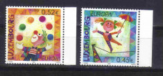 LUXEMBURG 2002, EUROPA - CEPT, serie neuzata, MNH foto