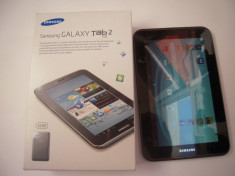 tableta SAMSUNG TAB 2 16 GB , 7. wi-fi, 3 G, Aproape noua. cutie. foto