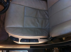 interior piele bmw e39 impecabile crem foto