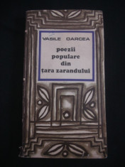 VASILE OARCEA - POEZII POPULARE DIN TARA ZARANDULUI {1972} foto