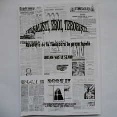 CARTE BANAT-REVOLUTIA DE LA TIMISOARA IN PRESA LOCALA, 2009