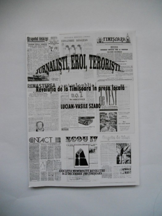 CARTE BANAT-REVOLUTIA DE LA TIMISOARA IN PRESA LOCALA, 2009