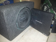 tub de bass cu amplificator de 800w foto