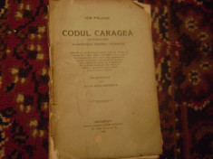 Codul lui Caragea - Ion Palade foto