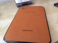 Husa piele Samsung P1000 Galaxy Tab EF-C980C maro Blister Originala foto
