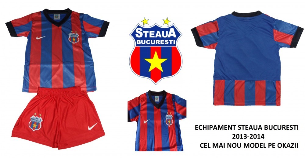 Echipament sportiv Fc Steaua Bucuresti Nike compleu steaua tricou steaua  bucuresti echipamente sportive copii Model 2013-2014 Transport CURIER 15  Ron | arhiva Okazii.ro