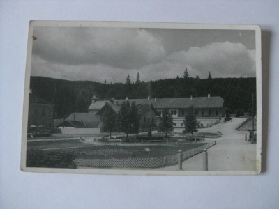 RARA! C.P.BAILE BORSEC DIN 1932 CU ABTIBILD PUBLICITAR C.M.FOTBAL ITALIA 1934 foto