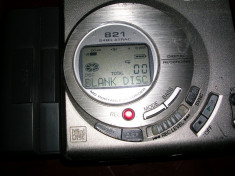 SHARP MT 821 Minidisc cu adaptor baterie R6 foto