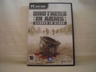 Joc PC Brothers In Arms - Earned In Blood, original, nejucat foto