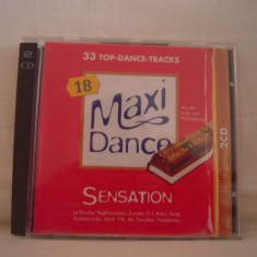 Vand CD-dublu Maxi - Dance Sensation, superselectie, original