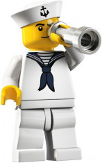 LEGO 8804-10 Minifigurina Seria 4 - Sailor (Marinarul) foto