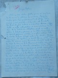 Manuscris Serban Cioculescu, 4 foi, o evocare a lui George Cosbuc