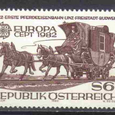 AUSTRIA 1982, EUROPA CEPT, serie neuzata, MNH