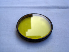 Filtru foto galben filet de 40,5 mm foto