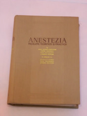 ANESTEZIA- PROBLEME TEORETICE SI PRACTICE- N. HORTOLOMEI, P. SARBU, V. VOICULESCU- CARTONATA foto