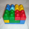 Lego Primo - Plansa 4x4 cu 26 cuburi mari 4 luni+