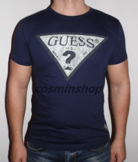 Tricou GUESS Model NOU de Sezon - Alb / Bleumarin / Negru !!! foto