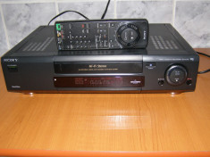 VIDEO RECORDER SONY SLV-E 710 TELECOMANDA , HI-FI STEREO , 4 CAPETE foto