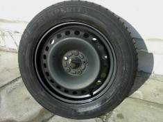 Roata rezerva FORD 16 inch, 5 prezoane cu anvelopa Semperit 215/55/R.16 foto