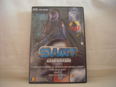 Vand joc PC SWAT-Generation, original,nejucat-pe 6 cd-uri foto