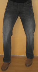 Blugi Originali Levis / Levi`s 514 &amp;#039;&amp;#039; Slim Straight &amp;#039;&amp;#039; W 34 L 32 Clasici / Eleganti / Simpli ( Talie 86 / Lungime crac 81 / Lungime totala 105 ) foto