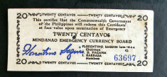 Filipine 20 Centavos 1944 Ps528d foto