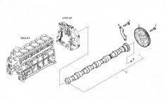 Pinion distributie ax came motor 5880 cmc (poz,2) Iveco,Daf foto