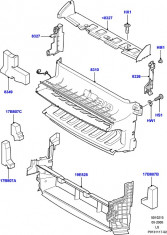 Deflector aer radiator central cu senzor temperatura exterioara Discovery III foto