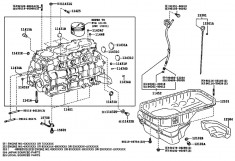 Baie ulei motor 2,5 D-4D Toyota foto