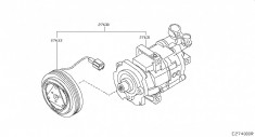 Compresor aer conditionat Nissan Qashqai foto