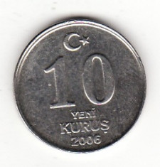 Turcia 10 yeni kurus 2006 foto