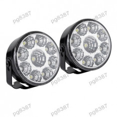 Lumini de zi auto, 9W, cu LED - 400380 foto