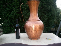 vas vaza foarte mare din bronz 60cm inaltime (si ptin posta rom) foto