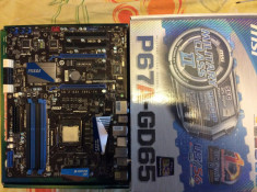 Placa de baza MSI P67A-GD65 B3 + Procesor Intel Core i7 2600k unlocked foto