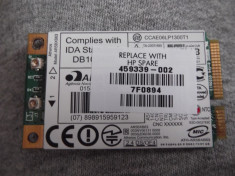 Modul wireless HP Pavilion dv5 - spare part 459339-002 foto