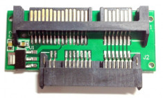 Adaptor, DE LA 1.8&amp;quot; Micro SATA SSD HDD LA 2.5&amp;quot; SATA HDD LAPTOP. foto