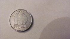 CY - 10 pfennig 1963 RDG Germania / aluminiu foto