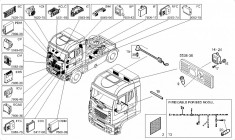 Lampa citit interior Iveco Stralis (poz.15) foto