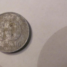 CY - 10 pfennig 1968 RDG Germania / aluminiu