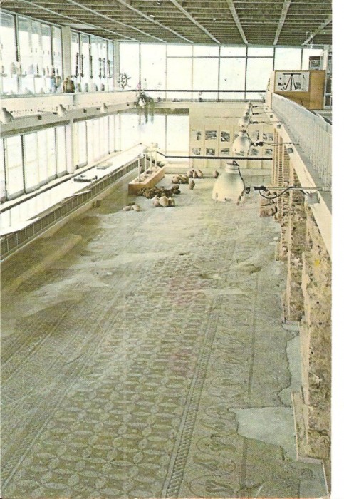 CPI (B4146) CONSTANTA. EDIFICIUL ROMAN CU MOZAIC, VEDERE PANORAMICA A INTERIORULUI, EDITURA PUBLITURISM, NECIRCULATA, (0274-78)