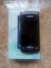 Samsung S8500 Wave - perfect, liber de retea, pachet complet +husa cadou foto