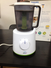 Aparat de gatit cu aburi si Blender Philips Avent foto