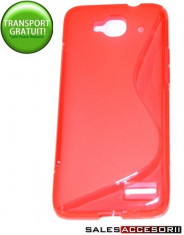 HUSA ORANGE HIRO SILICON GEL TPU S-LINE ROSIE - TRANSPORT GRATUIT POSTA RO! foto